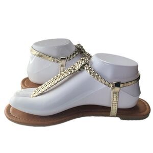 Apt. 9 Gold Braided Sandal